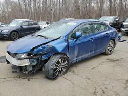 2013 Honda Civic EXL en venta en East Granby, CT