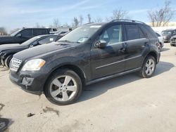 Salvage cars for sale at Bridgeton, MO auction: 2010 Mercedes-Benz ML 350