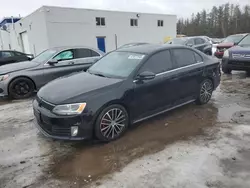 Salvage cars for sale at Cookstown, ON auction: 2012 Volkswagen Jetta GLI