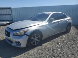 Salvage cars for sale at Riverview, FL auction: 2014 Infiniti Q50 Base