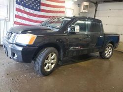 Salvage cars for sale at Lyman, ME auction: 2011 Nissan Titan S