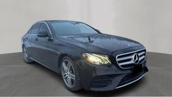 Salvage cars for sale at North Billerica, MA auction: 2017 Mercedes-Benz E 300 4matic