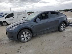 Salvage cars for sale at Arcadia, FL auction: 2021 Tesla Model Y