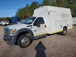 Salvage trucks for sale at Charles City, VA auction: 2012 Ford F550 Super Duty