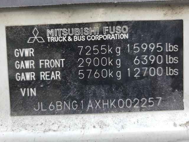 2017 Mitsubishi Fuso Truck OF America INC FE FEC72S