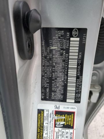 2012 Toyota Camry Base