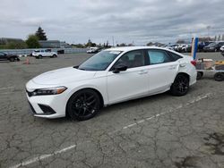 Salvage cars for sale at Vallejo, CA auction: 2024 Honda Civic Sport