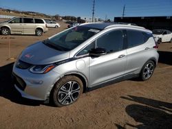 Salvage cars for sale at Colorado Springs, CO auction: 2019 Chevrolet Bolt EV Premier