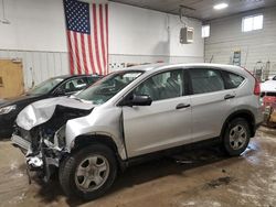 Salvage cars for sale at Des Moines, IA auction: 2016 Honda CR-V LX