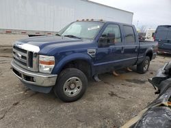 Salvage cars for sale at Woodhaven, MI auction: 2008 Ford F250 Super Duty