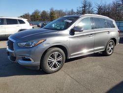 Salvage cars for sale at Brookhaven, NY auction: 2019 Infiniti QX60 Luxe