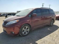 Toyota Sienna le salvage cars for sale: 2015 Toyota Sienna LE