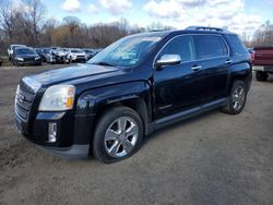 Salvage cars for sale at East Granby, CT auction: 2015 GMC Terrain SLT