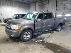 Salvage trucks for sale at Franklin, WI auction: 2005 Toyota Tundra Double Cab SR5