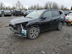 Subaru Vehiculos salvage en venta: 2021 Subaru Forester Premium