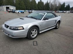 Salvage cars for sale at Arlington, WA auction: 2001 Ford Mustang