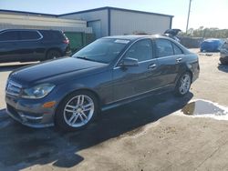 Carros salvage a la venta en subasta: 2013 Mercedes-Benz C 250