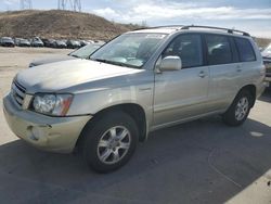 Toyota Highlander salvage cars for sale: 2003 Toyota Highlander Limited