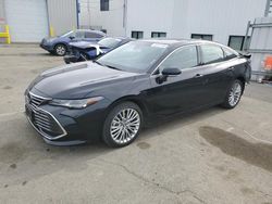 Salvage cars for sale at Vallejo, CA auction: 2019 Toyota Avalon XLE