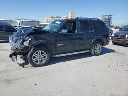 Salvage cars for sale at New Orleans, LA auction: 2007 Ford Explorer Limited