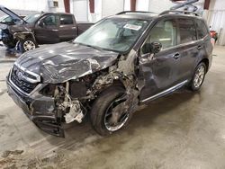 Salvage cars for sale at Avon, MN auction: 2018 Subaru Forester 2.5I Touring