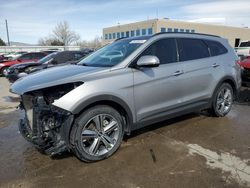 Carros salvage a la venta en subasta: 2015 Hyundai Santa FE GLS