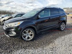 Salvage cars for sale at Hueytown, AL auction: 2017 Ford Escape Titanium