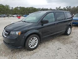 Salvage cars for sale at Houston, TX auction: 2014 Dodge Grand Caravan SXT