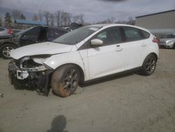 Salvage cars for sale at Spartanburg, SC auction: 2014 Ford Focus SE