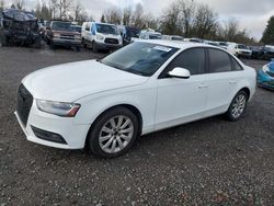 Audi salvage cars for sale: 2013 Audi A4 Premium