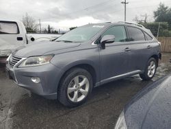 Salvage cars for sale at San Martin, CA auction: 2015 Lexus RX 350