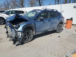 Salvage cars for sale at Bridgeton, MO auction: 2022 Subaru Crosstrek Sport