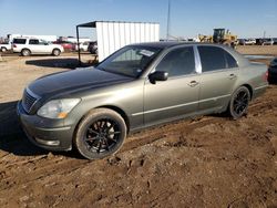 Salvage cars for sale at Amarillo, TX auction: 2005 Lexus LS 430