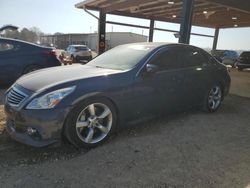 Salvage cars for sale at Tanner, AL auction: 2011 Infiniti G37 Base