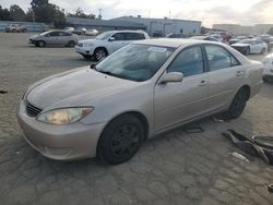 Salvage cars for sale at Martinez, CA auction: 2005 Toyota Camry LE