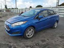 Salvage cars for sale at Miami, FL auction: 2019 Ford Fiesta SE