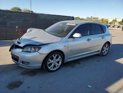 Salvage cars for sale at Orlando, FL auction: 2007 Mazda 3 Hatchback