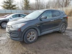 Salvage cars for sale at Davison, MI auction: 2015 Hyundai Santa FE Sport