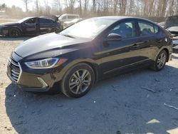 Salvage cars for sale at Waldorf, MD auction: 2018 Hyundai Elantra SEL