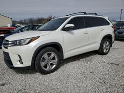 Toyota salvage cars for sale: 2017 Toyota Highlander Limited