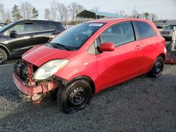 Salvage cars for sale at Spartanburg, SC auction: 2007 Toyota Yaris