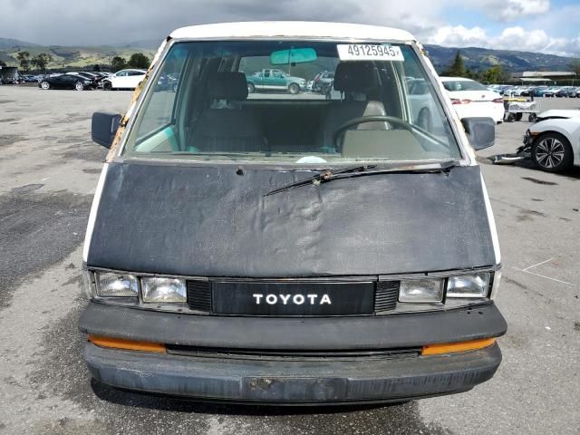 1986 Toyota Van Wagon Cargo