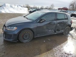 Salvage cars for sale from Copart London, ON: 2015 Volkswagen GTI