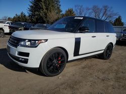 Salvage cars for sale at Finksburg, MD auction: 2017 Land Rover Range Rover Supercharged