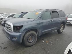 Salvage cars for sale at Exeter, RI auction: 2008 Toyota Sequoia Limited