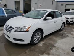 Salvage cars for sale at New Orleans, LA auction: 2015 Nissan Sentra S