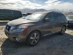 Nissan salvage cars for sale: 2015 Nissan Pathfinder S