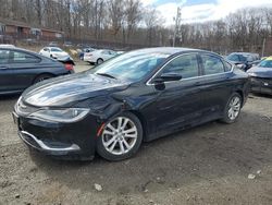 Salvage cars for sale at Baltimore, MD auction: 2015 Chrysler 200 Limited