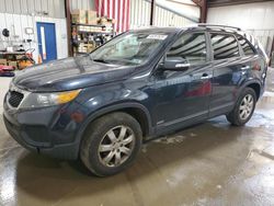 Salvage cars for sale at West Mifflin, PA auction: 2013 KIA Sorento LX