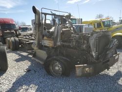 Salvage trucks for sale at Greenwood, NE auction: 2011 Kenworth T800 Truck Cab AND Chassis